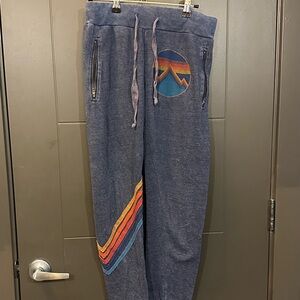 Blue Aviator Nation Sweatpants
